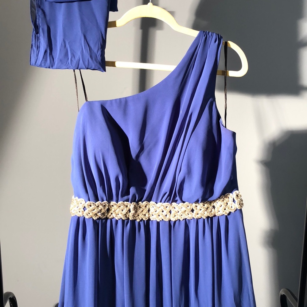 Long Blue Dress